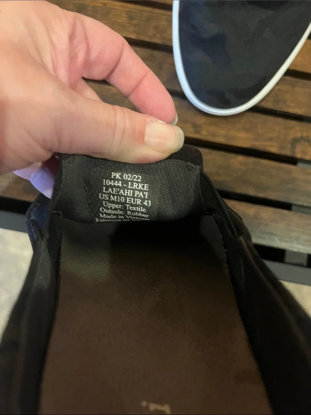Mens OluKai loafers. Size 10